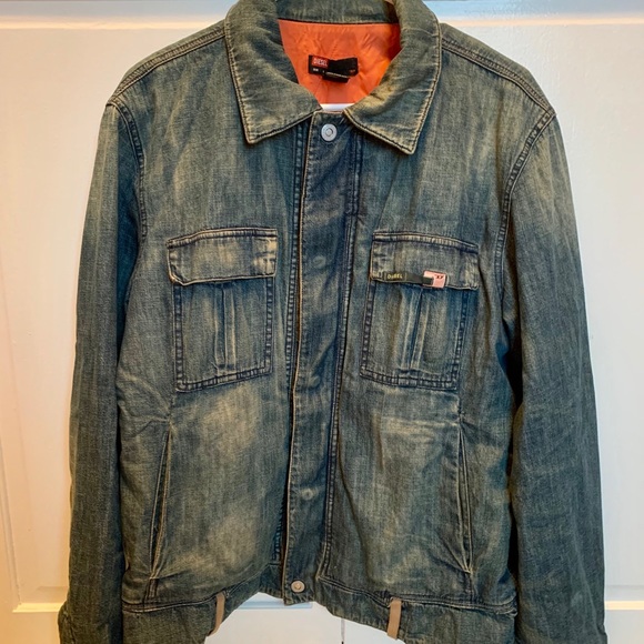 diesel denim jackets mens